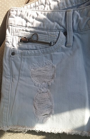m Beden mavi Renk Mavi Jeans Kot Şort