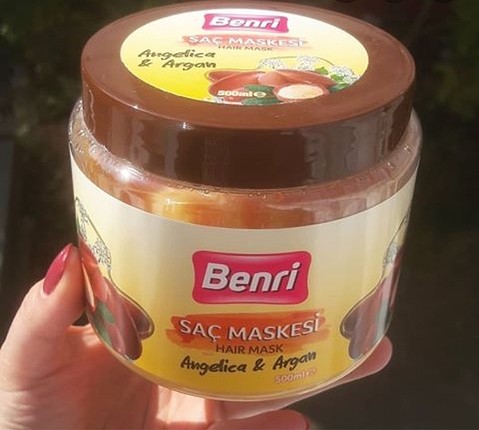 Arganlı saç maskesi
