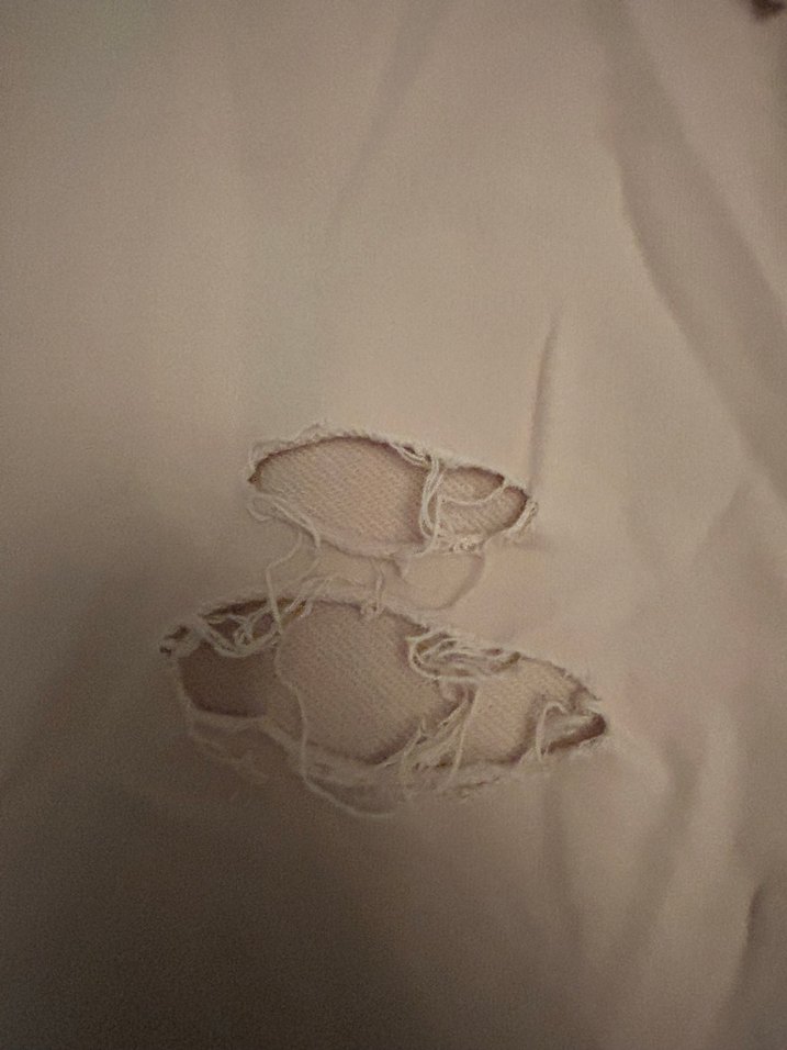 Bej Rahat Kesim Kadın Keten Eşofman Altı - Görsel 3