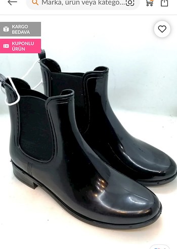 Siyah Rugan Stiletto Topuklu Kadın Bot