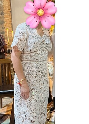 Diğer Güpür kalem nikah nişan elbisesi