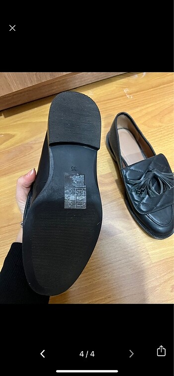 35 Beden H&M püsküllü makosen