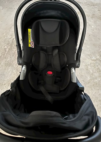 Prego Siyah kabin boy travel sistem bebek arabası - Görsel 3