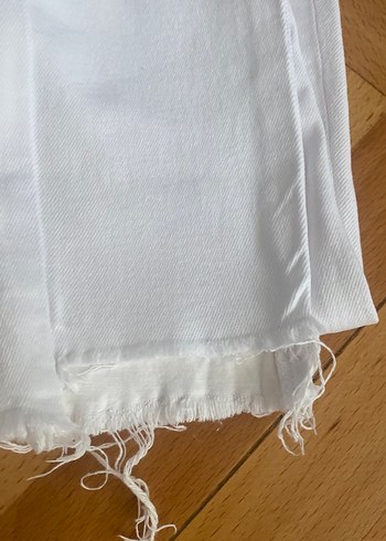 Zara Beyaz Midi Boy Bol Kesim Kadın Kot Pantolon Zara marka 36 beden