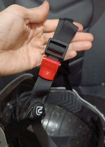 Şeffaf Vizörlü Gri Motosiklet Kaskı - Görsel 3