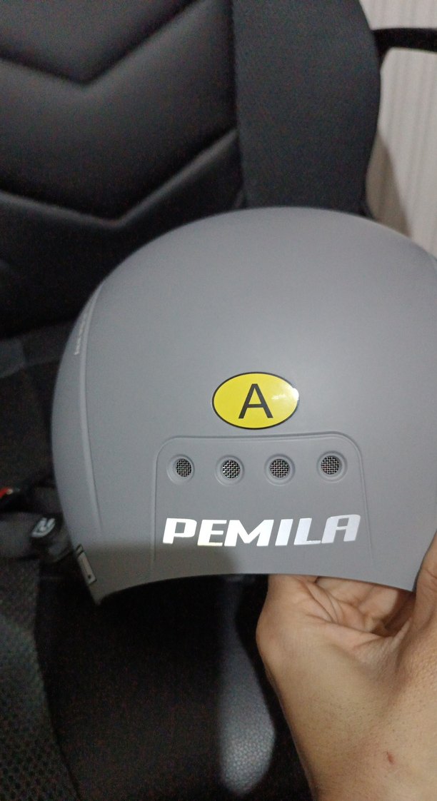 Şeffaf Vizörlü Gri Motosiklet Kaskı - Görsel 5