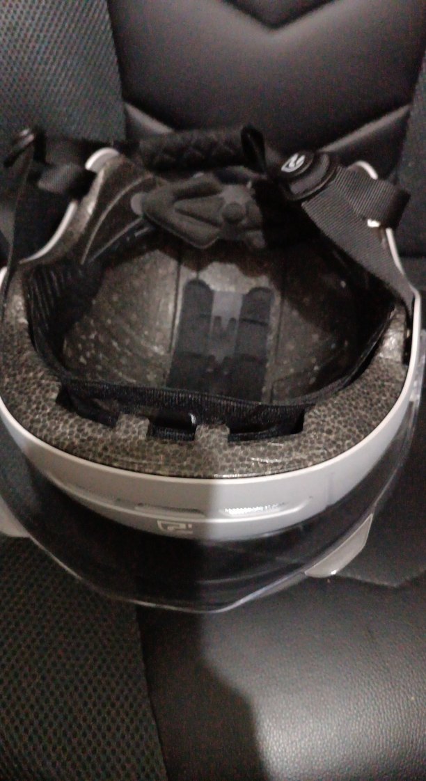 Şeffaf Vizörlü Gri Motosiklet Kaskı - Görsel 2