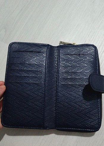  Beden mavi Renk U.S. Polo Assn. Mavi Deri Kadın Cüzdan