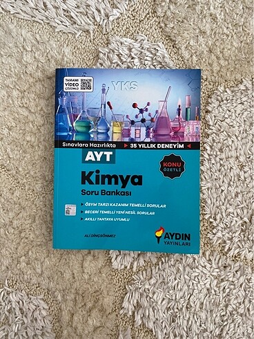 AYDIN YAYINLARI KONU ÖZETLİ AYT KİMYA SORU BANKASI