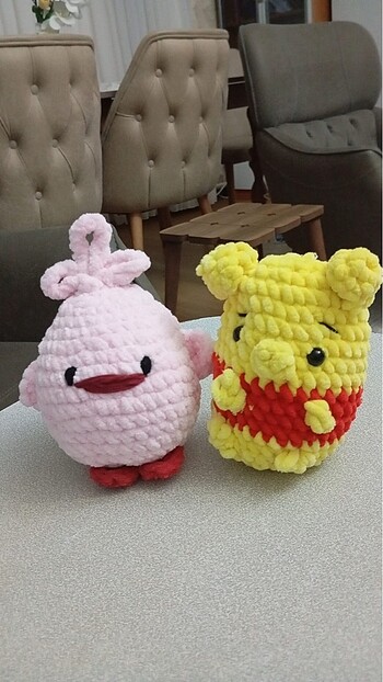 Amigurami el örmesi tatliş civcivler