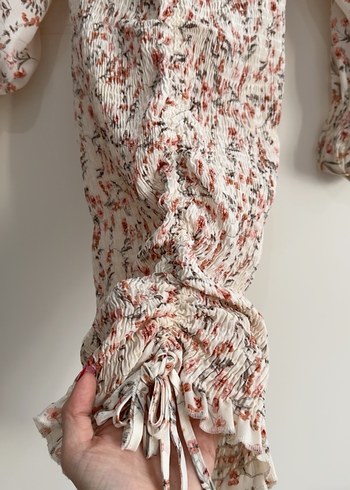 Uzun Kol Bohem Tarzı Günlük Elbise - Görsel 2