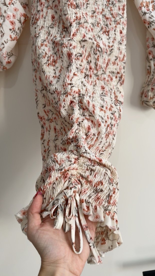 Uzun Kol Bohem Tarzı Günlük Elbise - Görsel 2