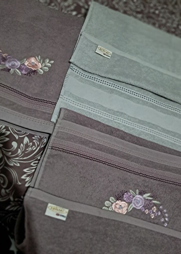 4 parça banyo havlusu  - Görsel 3