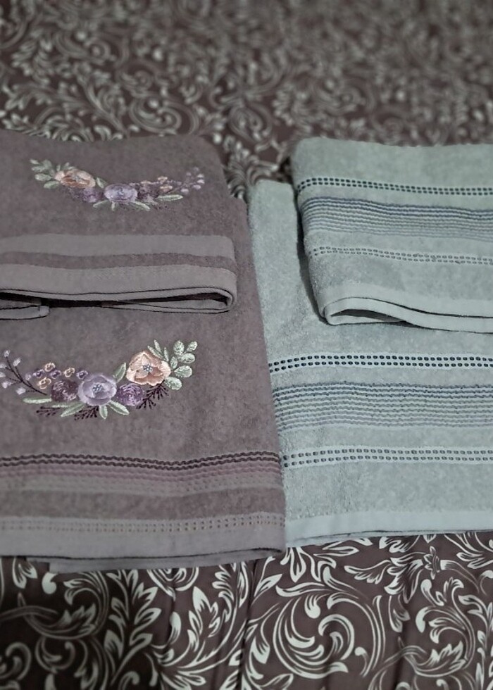 4 parça banyo havlusu  - Görsel 2