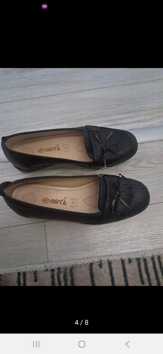 Renkli Bağcıklı Spor Platform Kadın Sneaker - Görsel 5