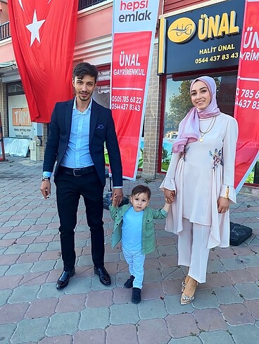 Tesettür abiye takım