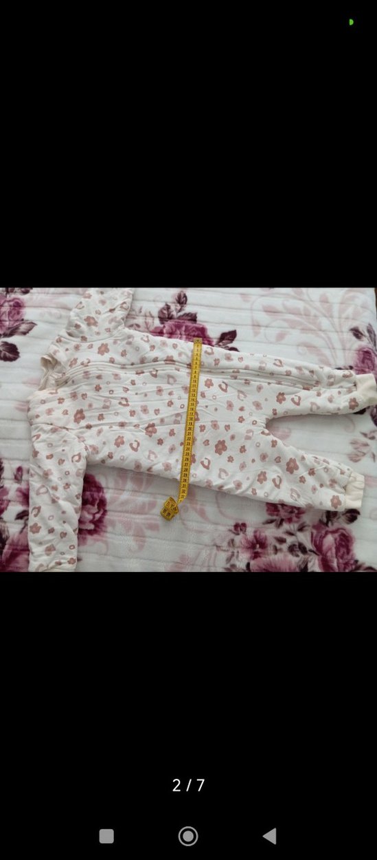 Defacto Kız Bebek leopar desenli Uyku Tulumu - Görsel 2