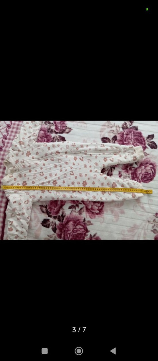 Defacto Kız Bebek leopar desenli Uyku Tulumu - Görsel 3