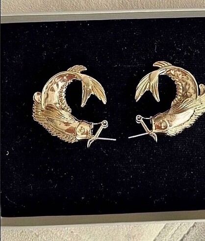Beden Gold balık küpe