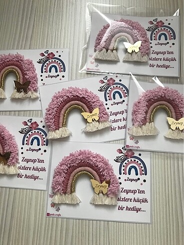  Beden Renk Gökkuşağı anahtarlık