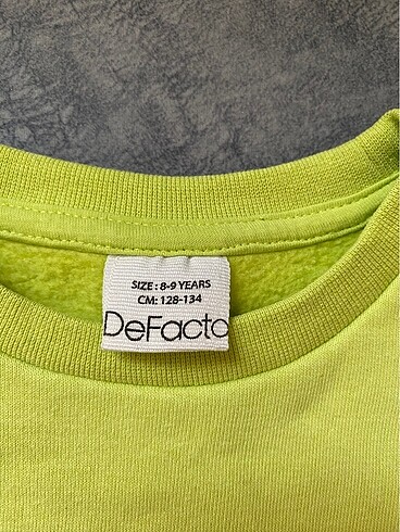 8 Yaş Beden Erkek çocuk sweatshirt
