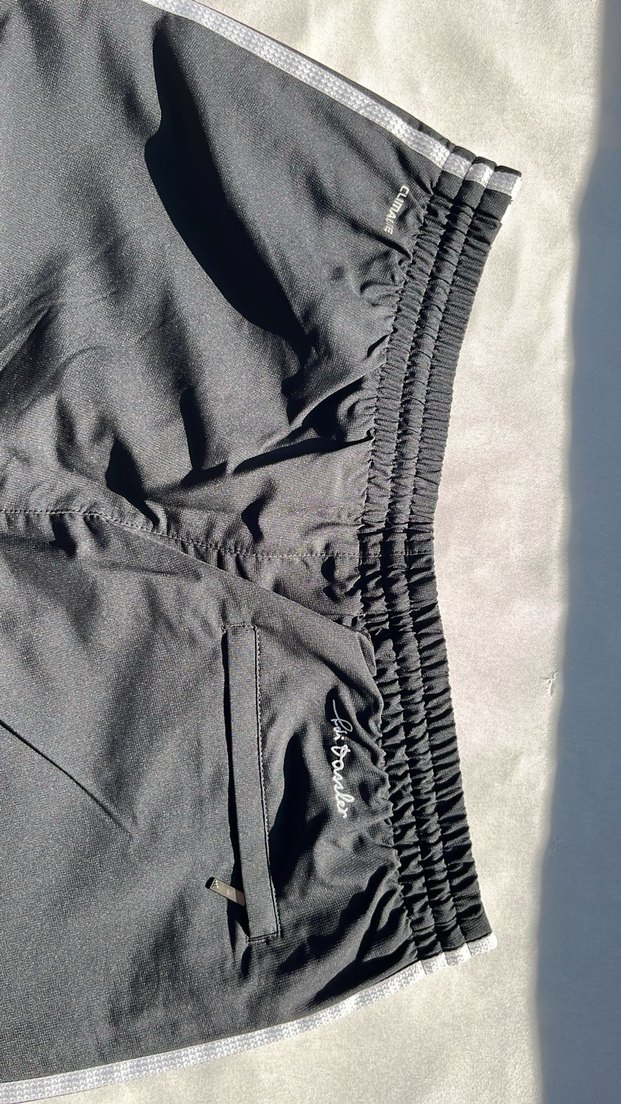 Siyah Adidas Fermuarlı Erkek Eşofman Altı - Görsel 3