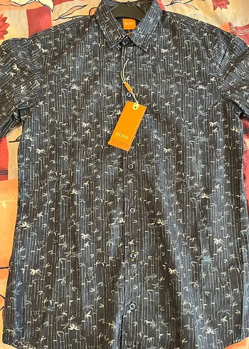 Hugo Boss Desenli Erkek Gömlek