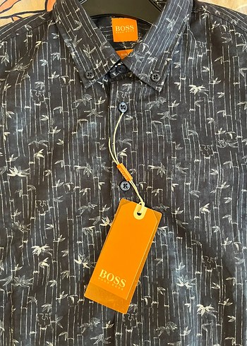 Hugo Boss Hugo Boss Desenli Erkek Gömlek