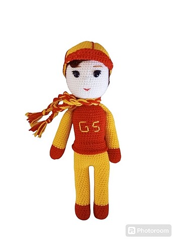 Amigurumi Futbolcu Bebek 