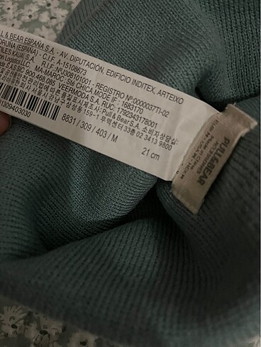  Beden Pull Bear Bere