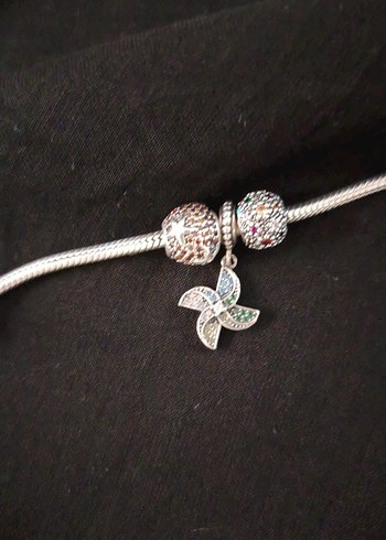 Boncuklu Çok Renkli Bohem Kadın Charm Seti - Görsel 4