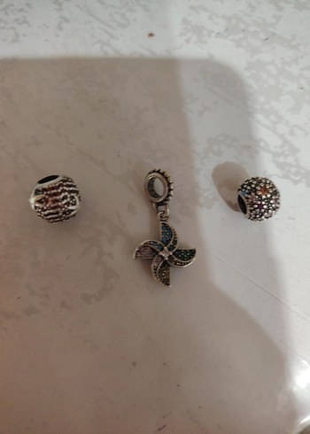 Boncuklu Çok Renkli Bohem Kadın Charm Seti - Görsel 2