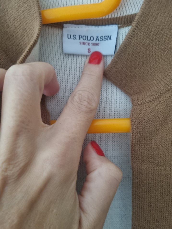 uspa uzun triko yelek - Görsel 3