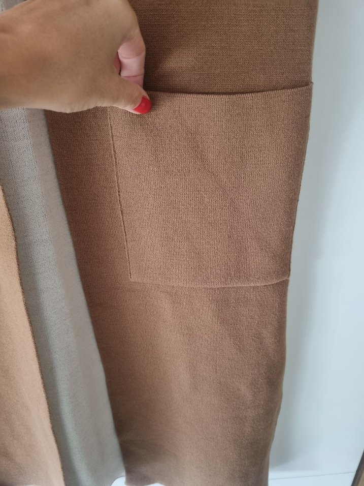 uspa uzun triko yelek - Görsel 5