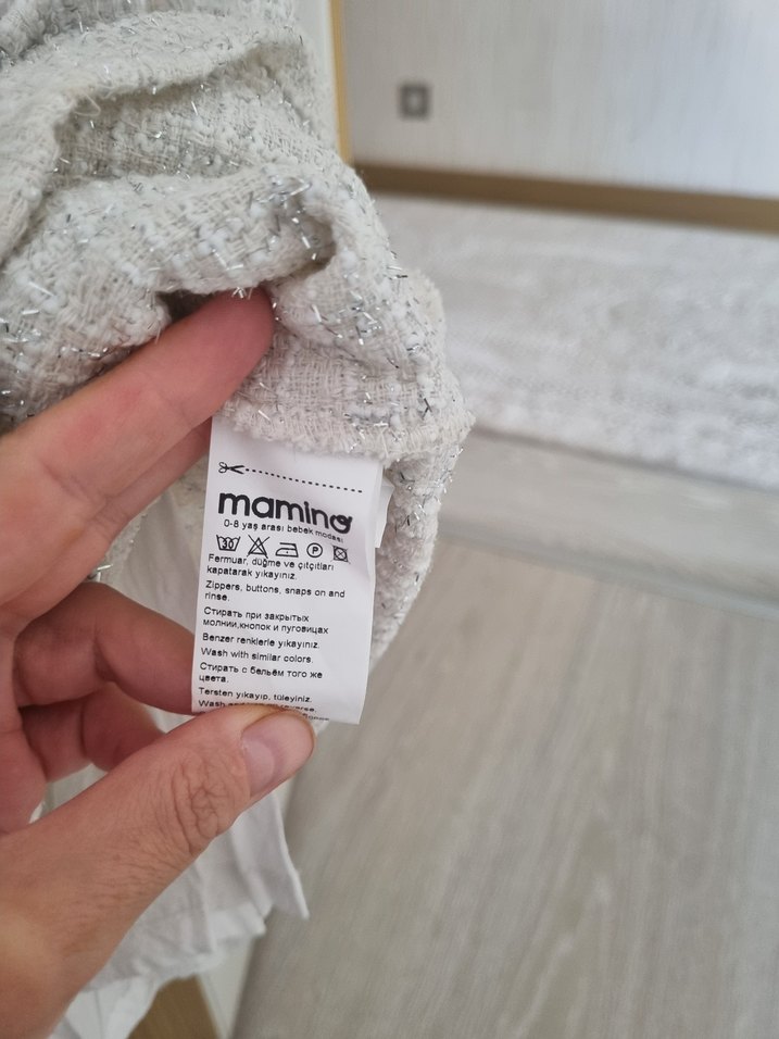 mamino idil baby tuvit elbise - Görsel 5