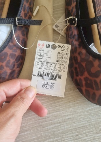 zara leopar babet - Görsel 3