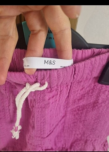 5 Yaş Beden Ms muslin şort