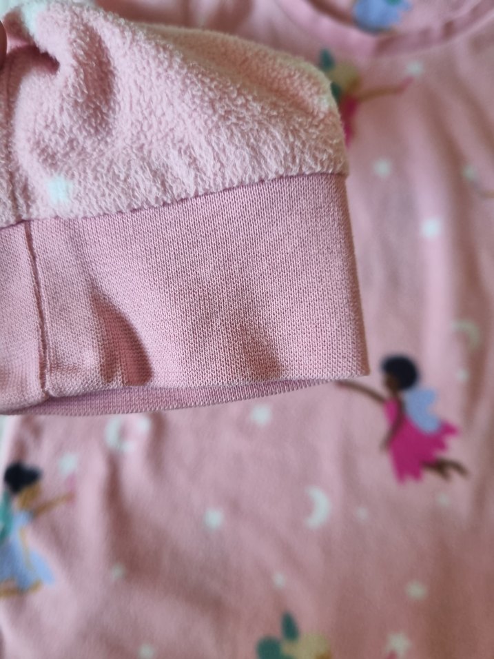 ms spencer  kız Pembe Polar Pijama Takımı - Görsel 3