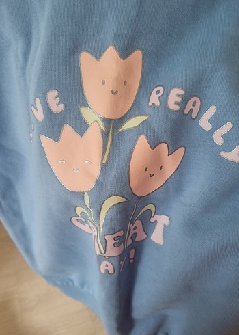 ms spencer şardonlu sweat - Görsel 2