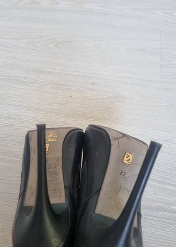 sivri burun kısa bot bootie - Görsel 5