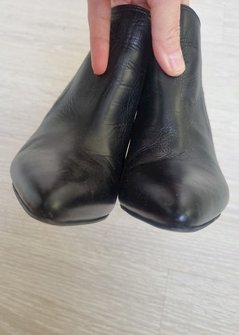 sivri burun kısa bot bootie - Görsel 6