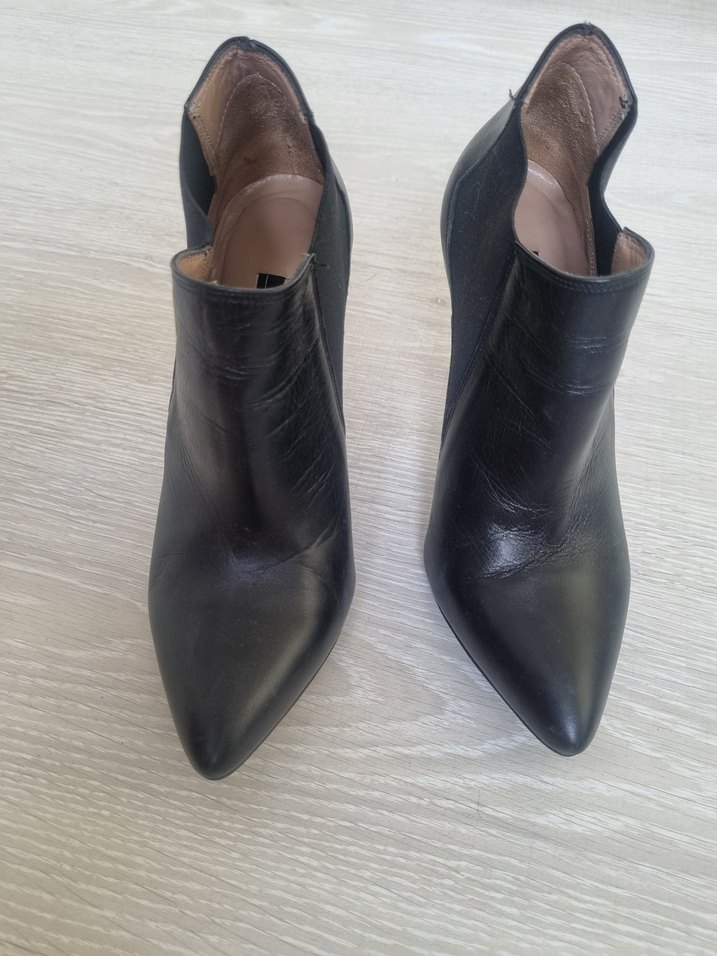 sivri burun kısa bot bootie - Görsel 2