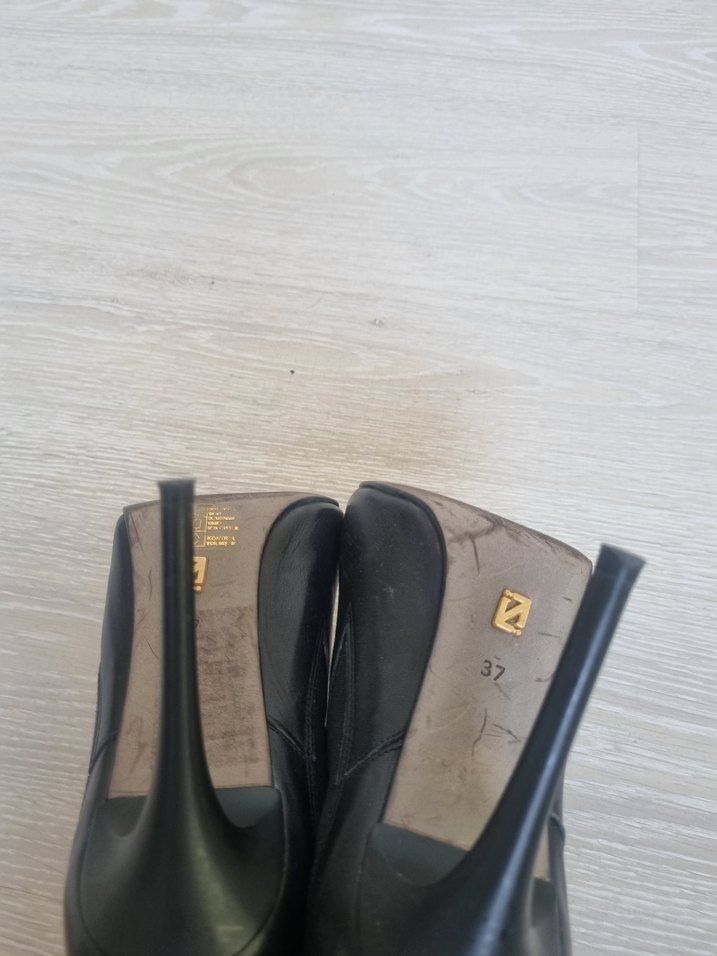 sivri burun kısa bot bootie - Görsel 5