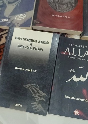  Beden Renk kitap seti 250 tl Çeşitli Yazarların Edebiyat ve Dini Kitapları