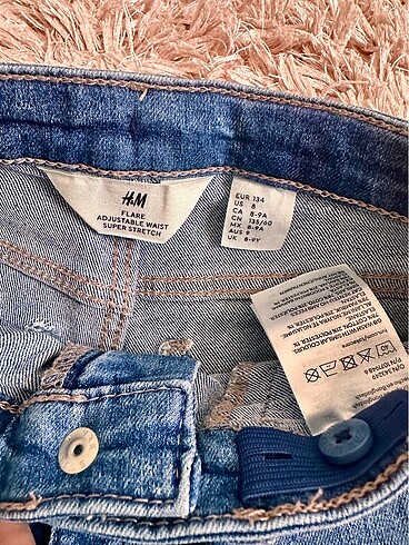 H&M H&M Kız Çocuk İspanyol Paça Kot Pantolon