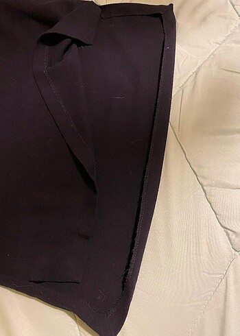 Zara Lacivert Mini Elbise - Görsel 5