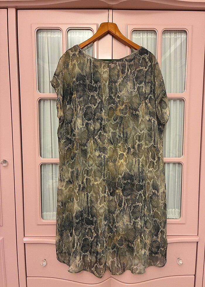 Agenda Desenli Elbise - Görsel 2