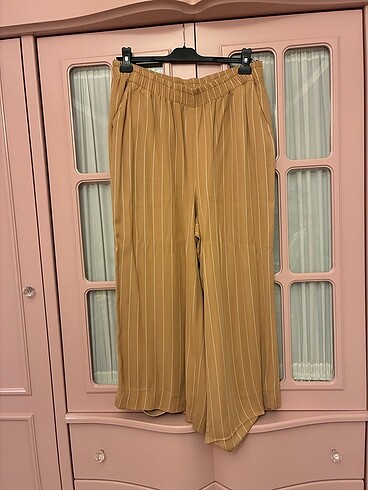 Love my body çizgili pantalon