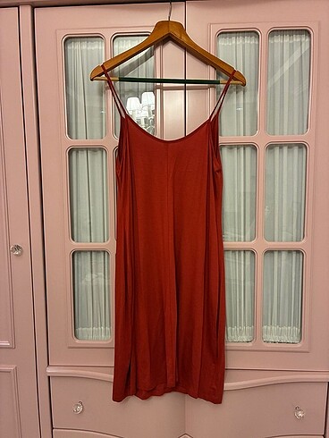 Random Bordo Şık Elbise - Görsel 5