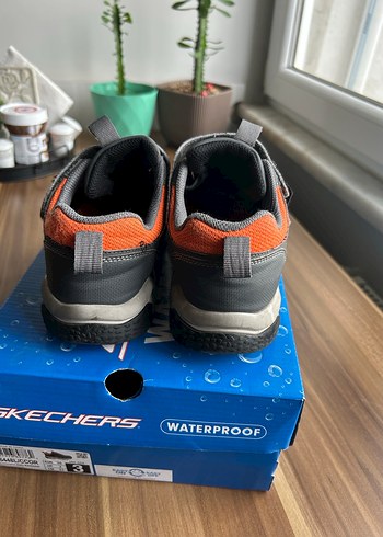 Skechers Gri Erkek Çocuk Spor Ayakkabı - Görsel 6